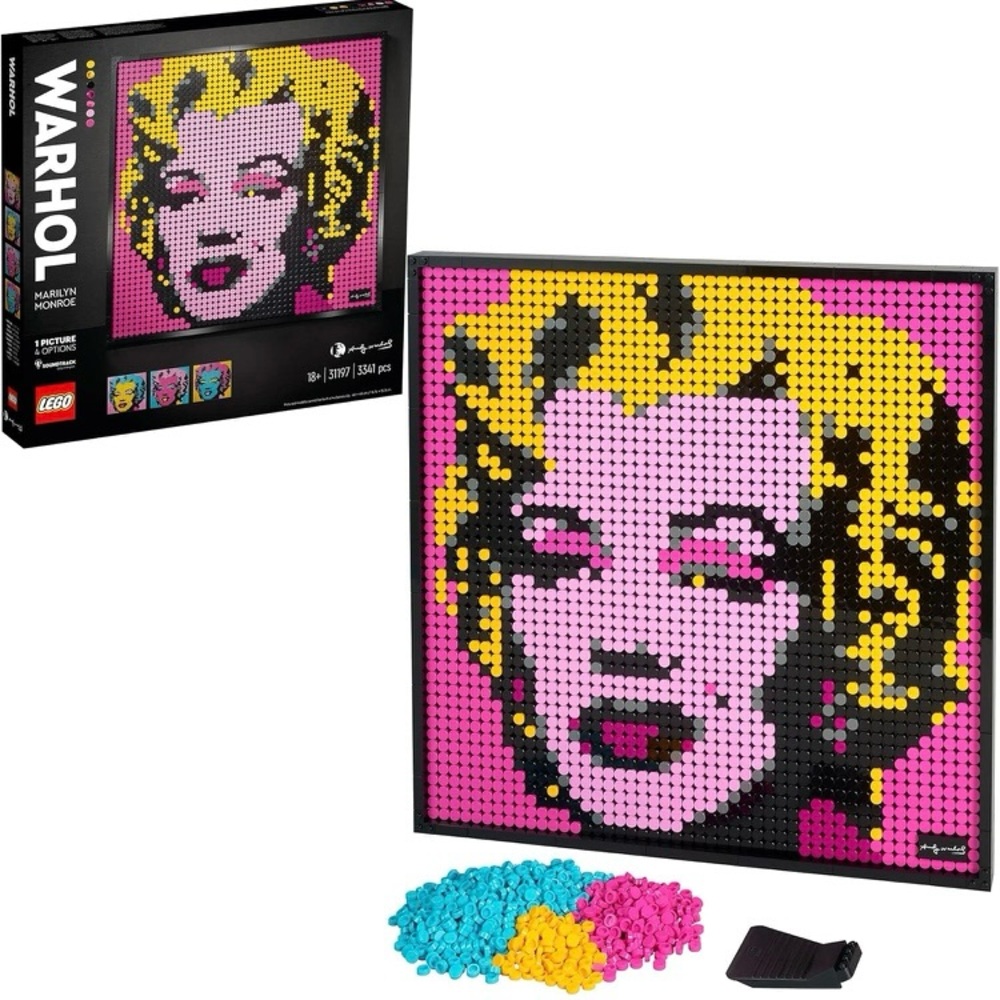 LEGO 31197 ART Andy Warhol's Marilyn Monroe Retired Pop Art Set